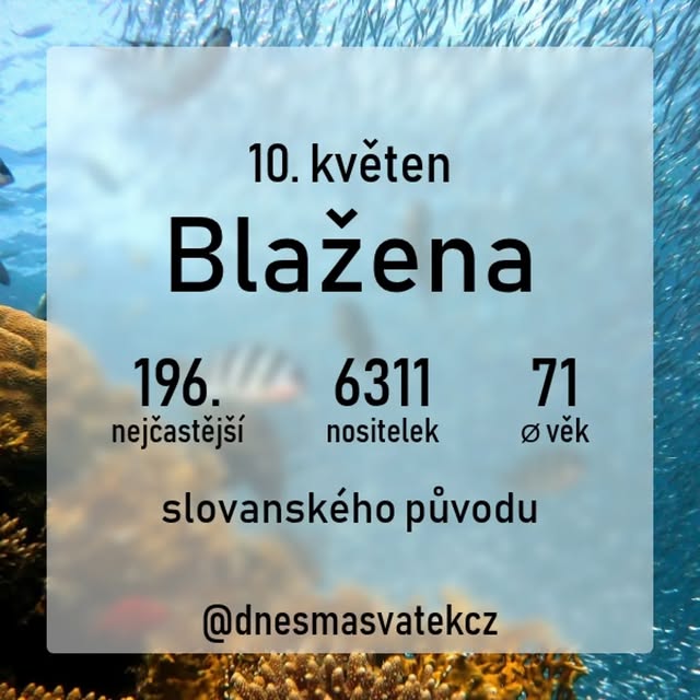 Post by dnesmasvatekcz