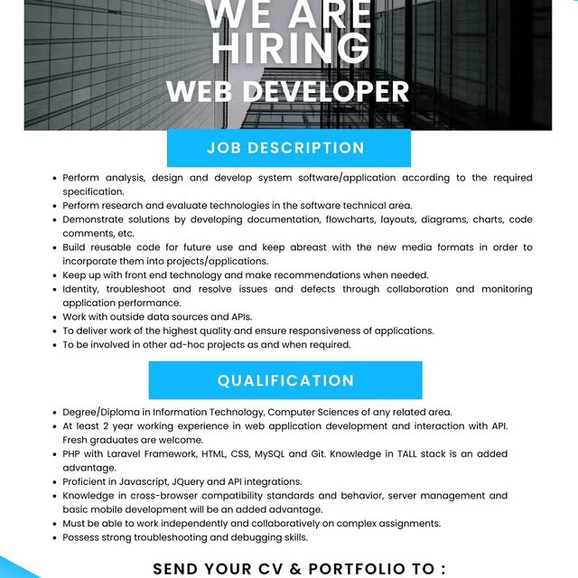 Post by lokerprogrammerid