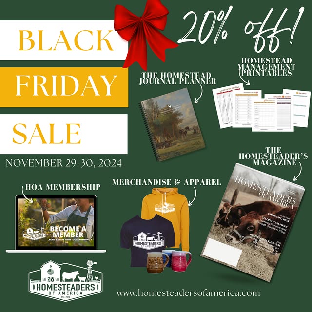 Post by homesteadersofamerica