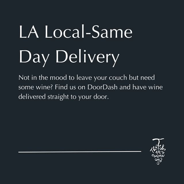 Post by thatcherswine