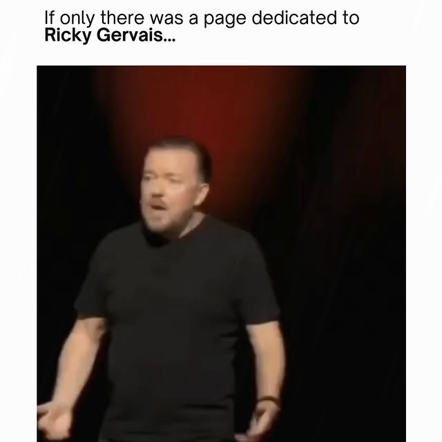 Post by ricky.gervais.daily