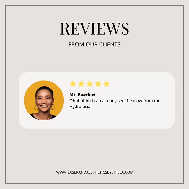 Post by laserandaestheticsbyshiela