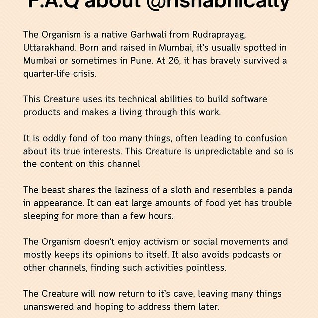 Post by rishabhically