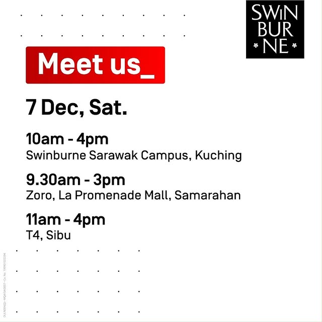 Post by swinburnesarawak