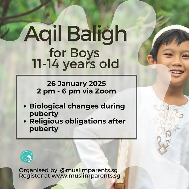 Post by muslimparents.sg