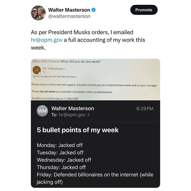 Post by waltermasterson