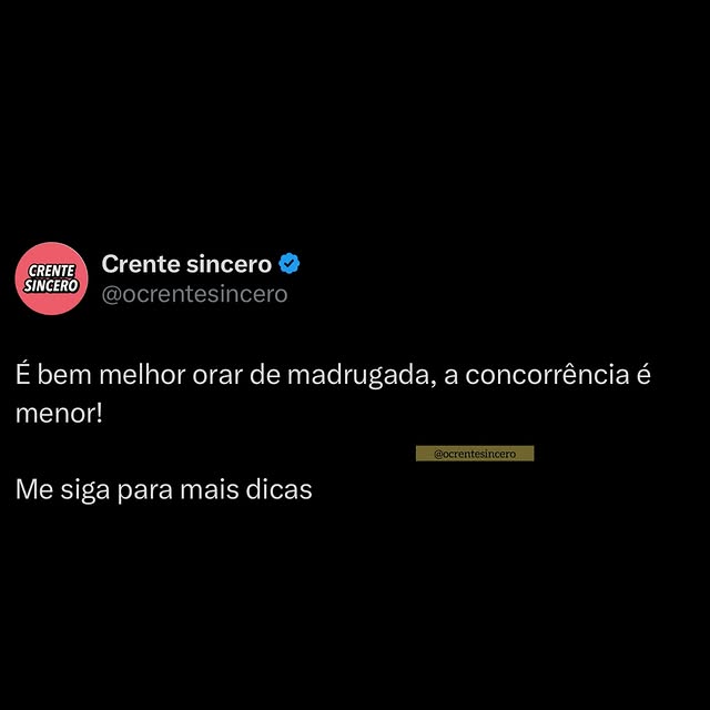 Post by ocrentesincero