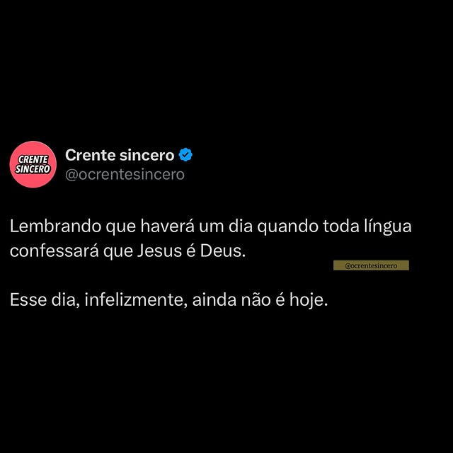 Post by ocrentesincero