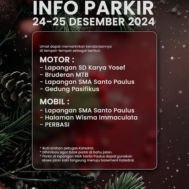 Post by parokikatedralpontianak