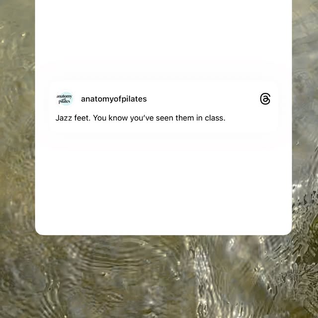 Post by anatomyofpilates