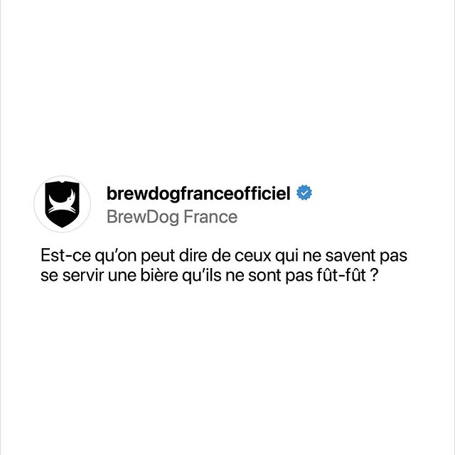 Post by brewdogfranceofficiel