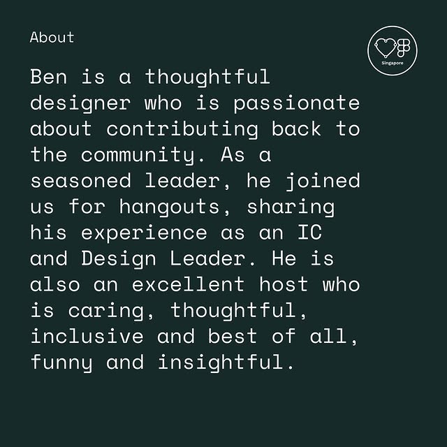 Post by fof_singapore