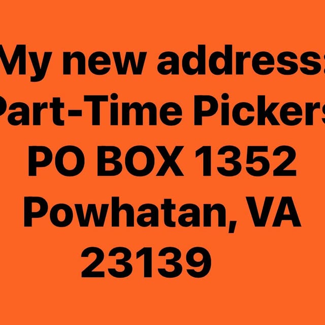 Post by part.time.pickers