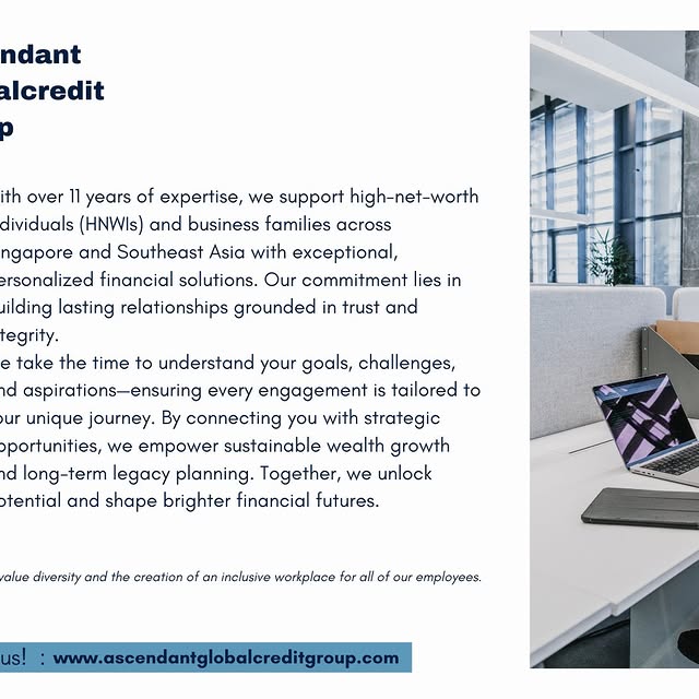 Post by ascendantglobalcreditgroup