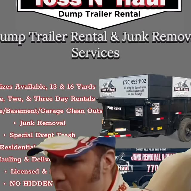 Post by tossnhauldumptrailerrental