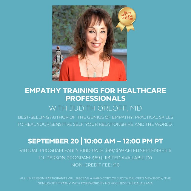 Post by judith.orloff.md