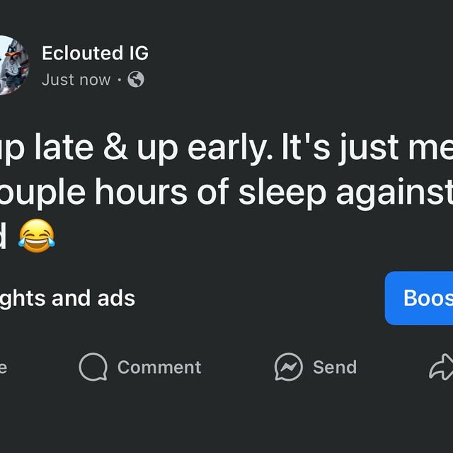 Post by ecloutedig