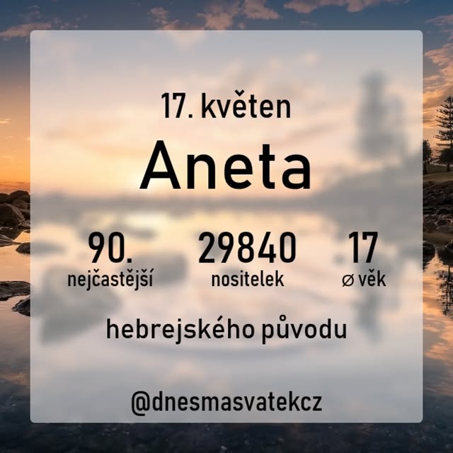 Post by dnesmasvatekcz