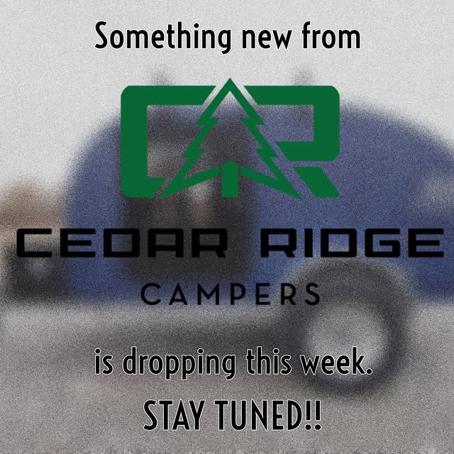 Post by cedarridgecampers