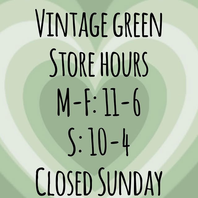 Post by vintagegreenantiques