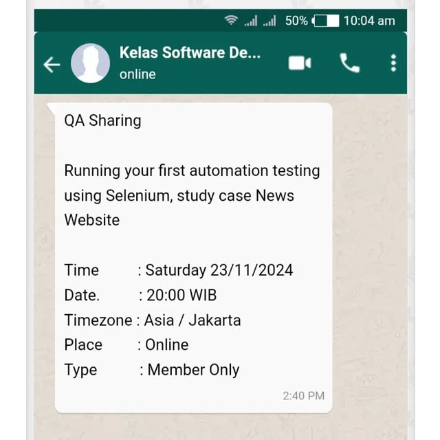 Post by kelassoftwaredeveloper