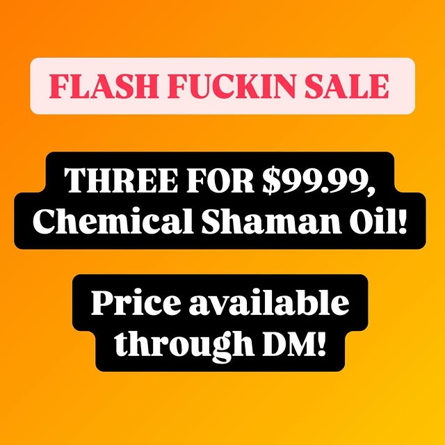 Post by thechemicalshaman