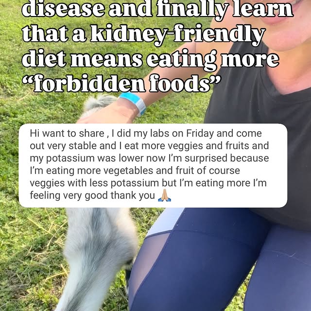 Post by plantpoweredkidneys