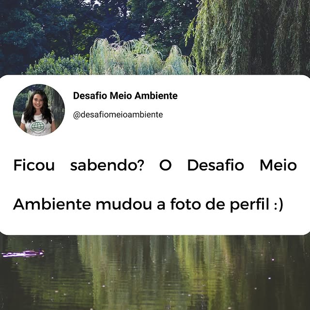 Post by desafiomeioambiente