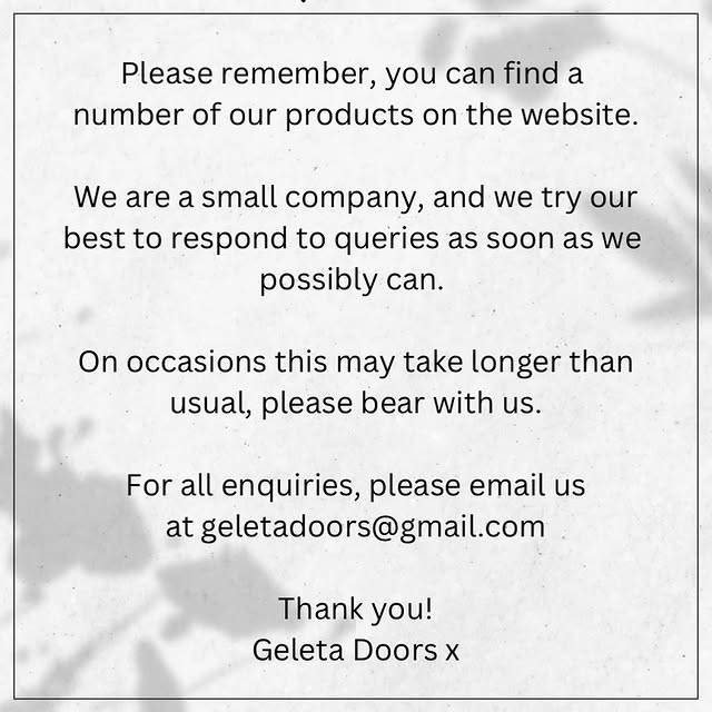 Post by geleta_doors